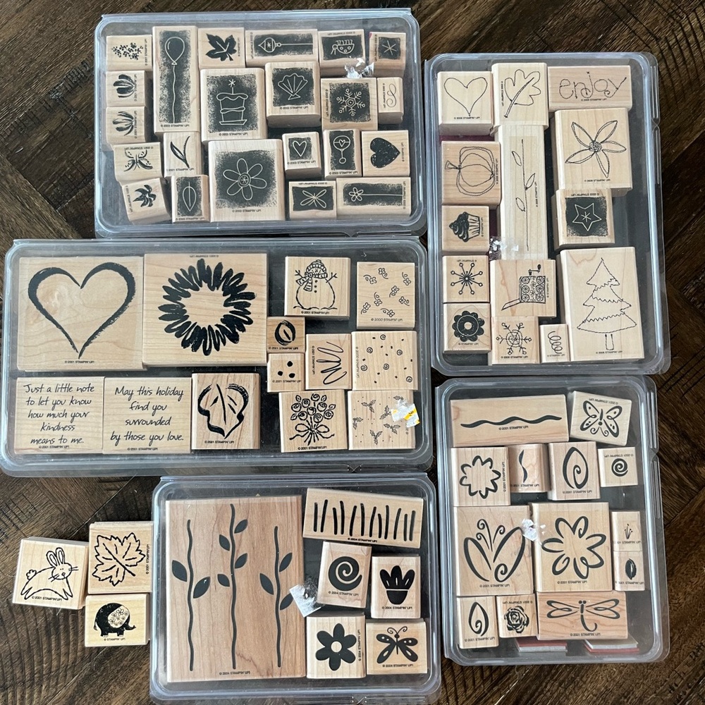Stampin’ Up! 4 Sets with 71 Stamps